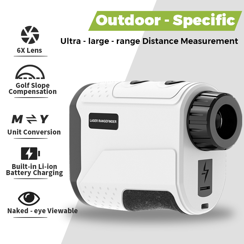 Rangefinder Laser Golf - BOAYAL Golf Rangefinder 1200 Yards 6X