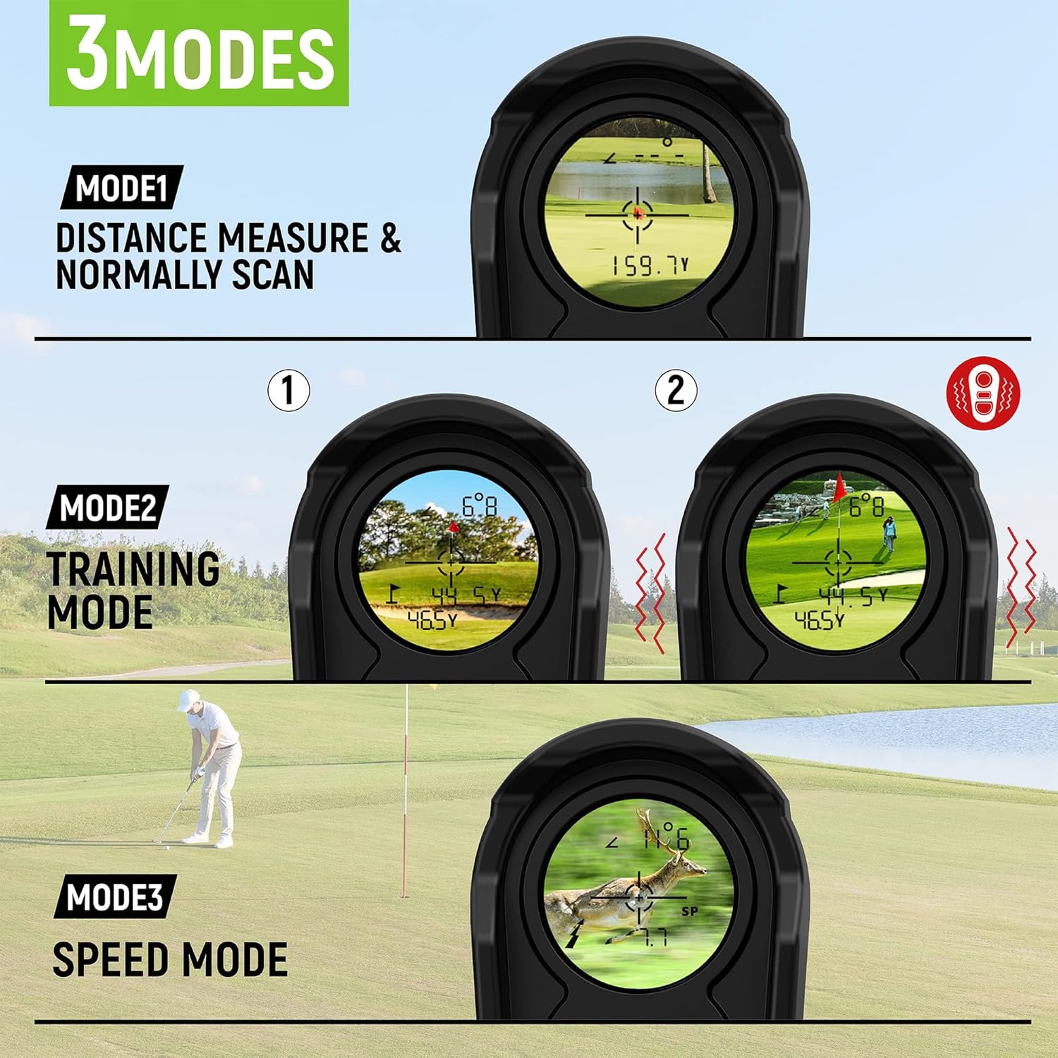 BOAYAL Golf Rangefinder 1200 Y - đánh giá và giá Rangefinder Laser Golf